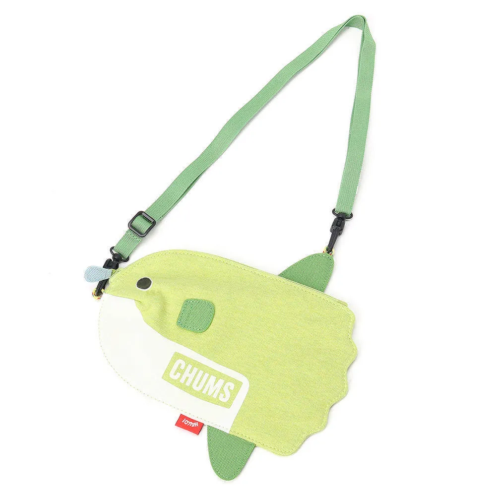 CHUMS Shoulder Pouch Sweat 側背包 青金石 CH602701T022【GO WILD】 歷史價格詳細信息