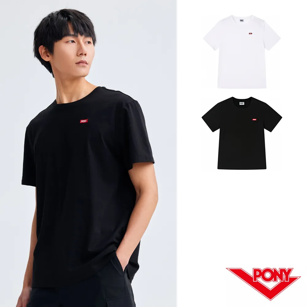 【PONY】透氣短袖POLO衫  耐磨不易變形 男服飾 男性-黑 歷史價格詳細信息