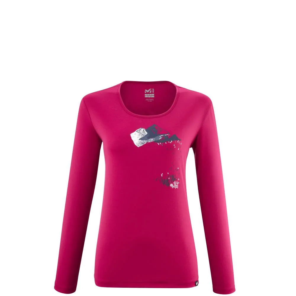 MILLET 女 SUNNY FIELDS TS LS 快乾長上衣 桃紅 MIV97569413 歷史價格詳細信息