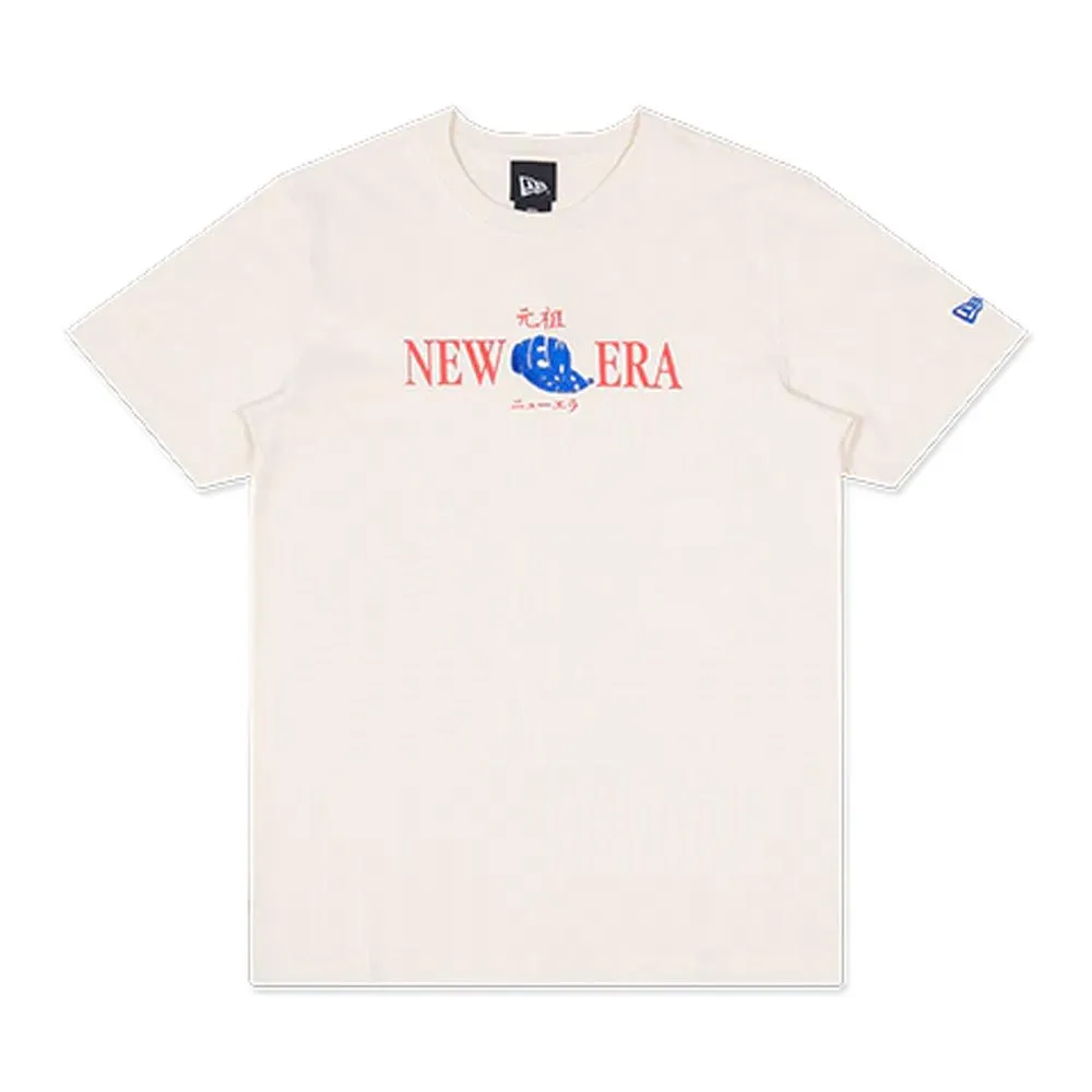【NEW ERA】男女 短袖Tee NEW ERA ORIGINATOR NEW ERA 象牙白 歷史價格詳細信息