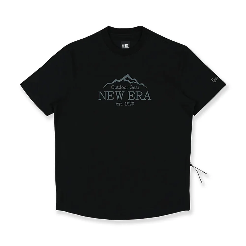 【NEW ERA】男女 短袖Tee OUTDOOR BASIC LOGO NEW ERA 黑 歷史價格詳細信息