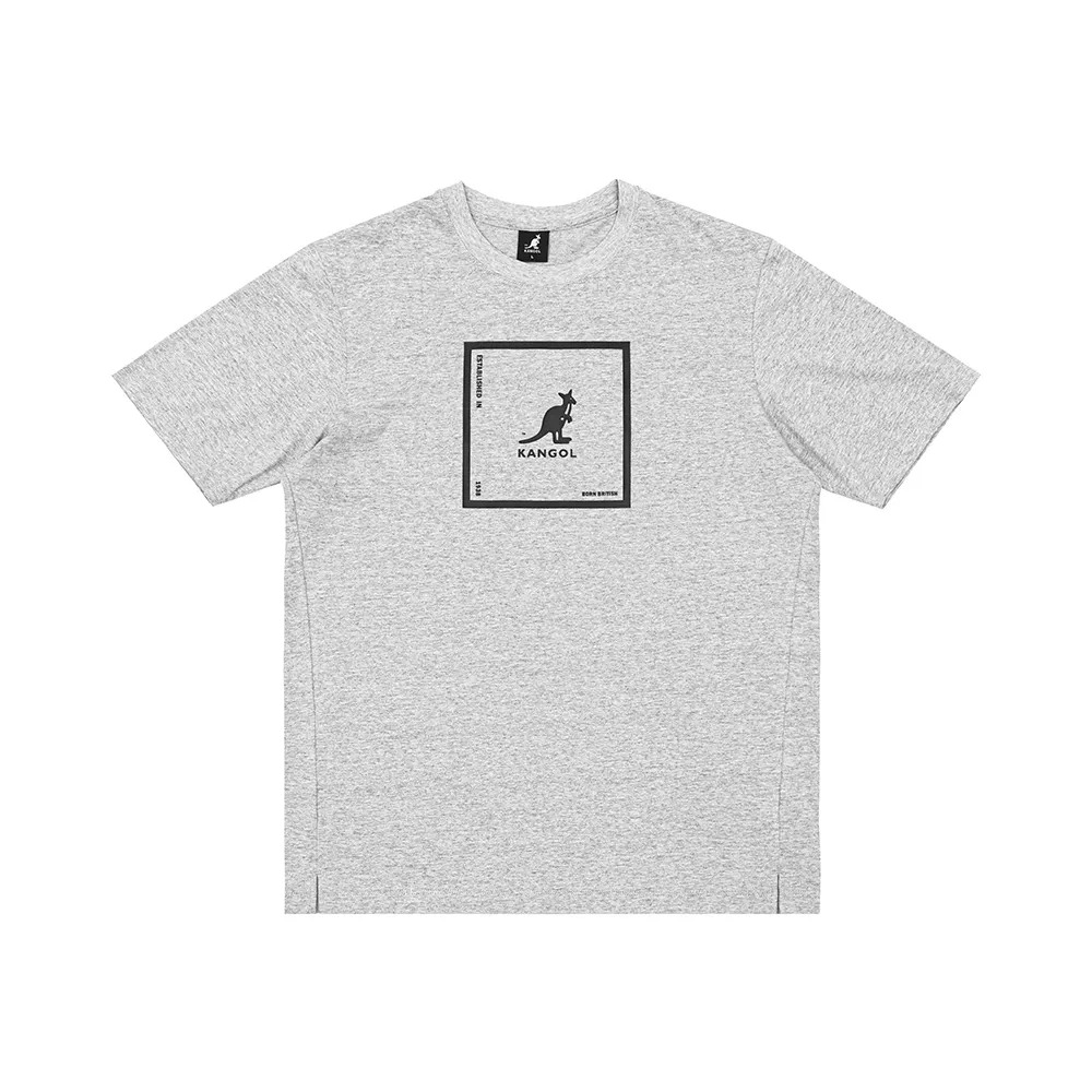 KANGOL 方型LOGO 圓領T 休閒上衣 男女款 中性款 6225102589 藍綠色 歷史價格詳細信息