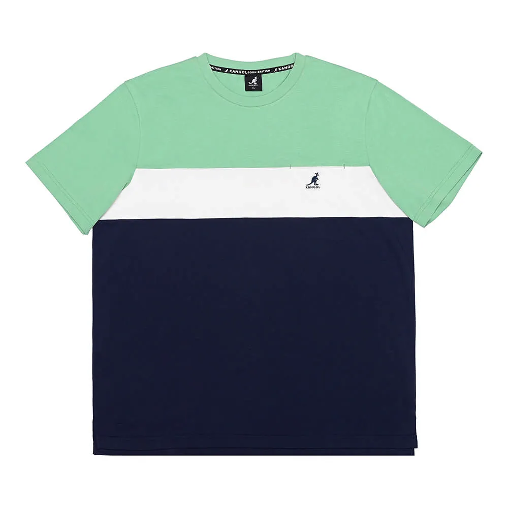 【KANGOL】拼接卡夾包 深藍-6325170780 歷史價格詳細信息