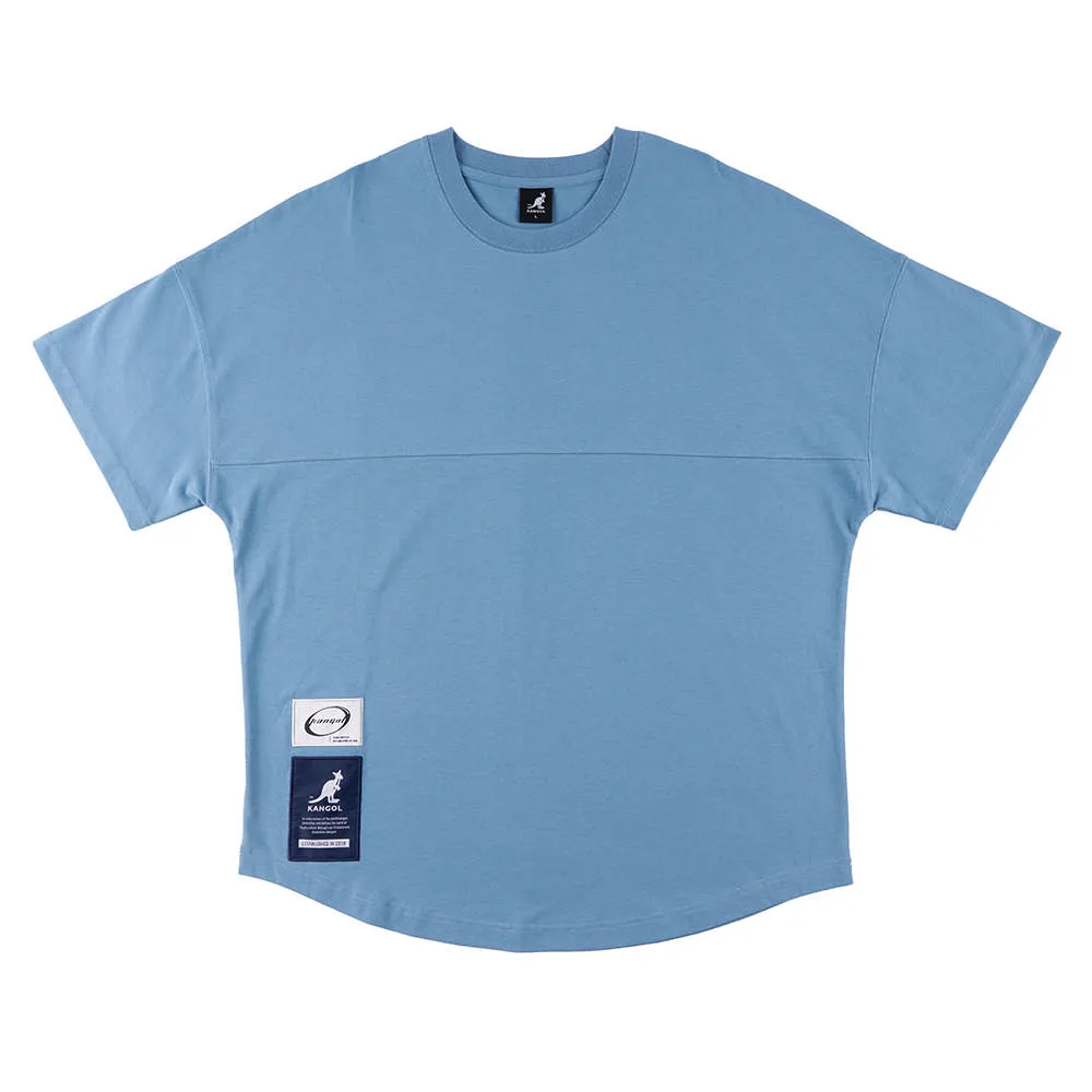 KANGOL 短T 淺藍 刺繡小LOGO 休閒 中性 6225102781 歷史價格詳細信息