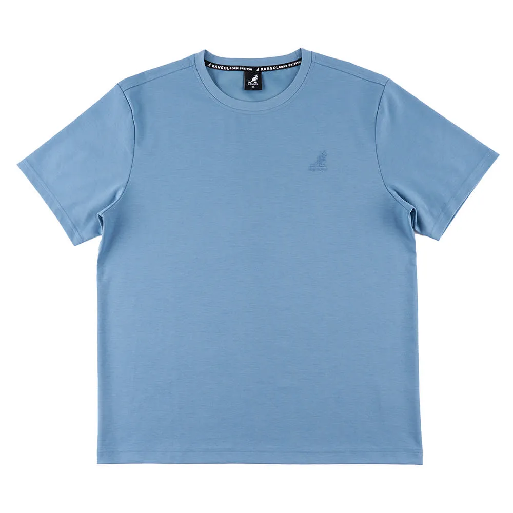KANGOL 短T 淺藍 刺繡小LOGO 休閒 中性 6225102781 歷史價格詳細信息