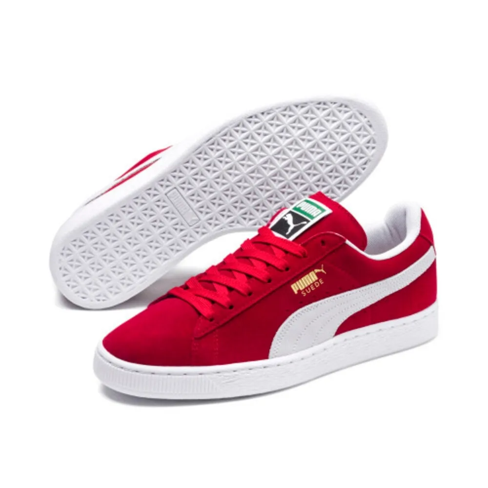 【PUMA】Suede Classic+ 男女休閒鞋 紅(35263405) 歷史價格詳細信息