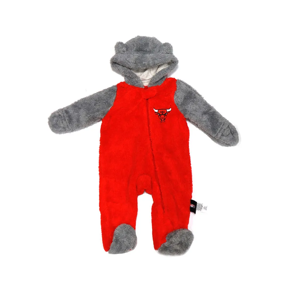 NBA 新生兒 泰迪熊 絨毛 連身套裝 公牛隊 3-9M 價格比較,價格查詢,歷史價格詳細信息