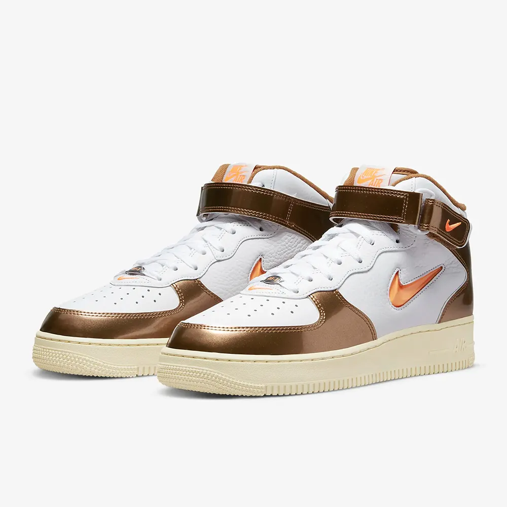 Nike Air Force 1 Mid 運動 男鞋 經典款 皮革 質感 簡約 球鞋 穿搭 全白 CW22891 歷史價格詳細信息