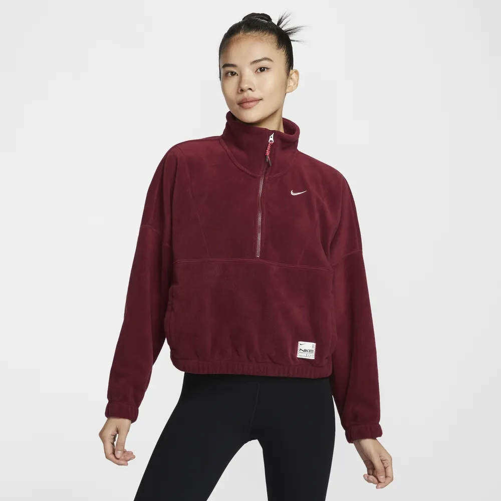 【NIKE】AS W NK ONE TF HZ TOP POLAR 女 長袖上衣 保暖 紅棕色-FV7956218 歷史價格詳細信息