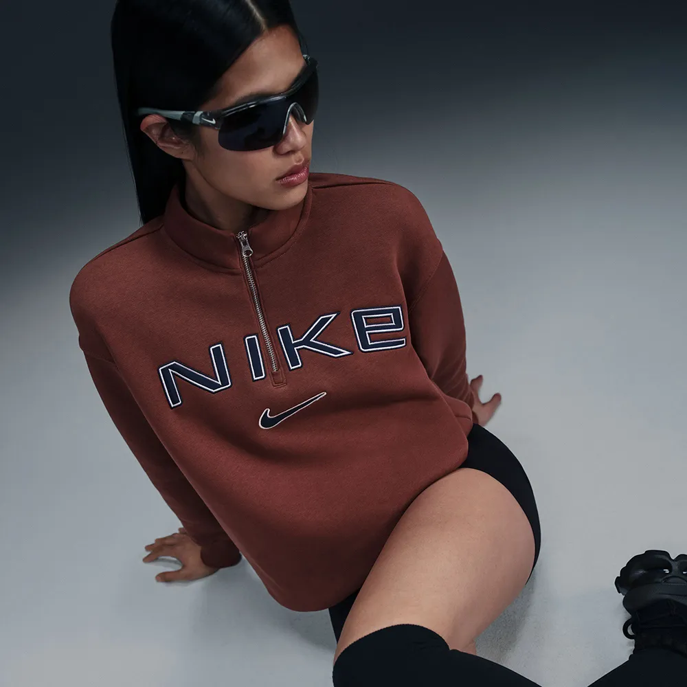 NIKE 長袖上衣 大學T AS W NSW CLUB FLC GX STD CREW 女 DQ5833113 米白 歷史價格詳細信息