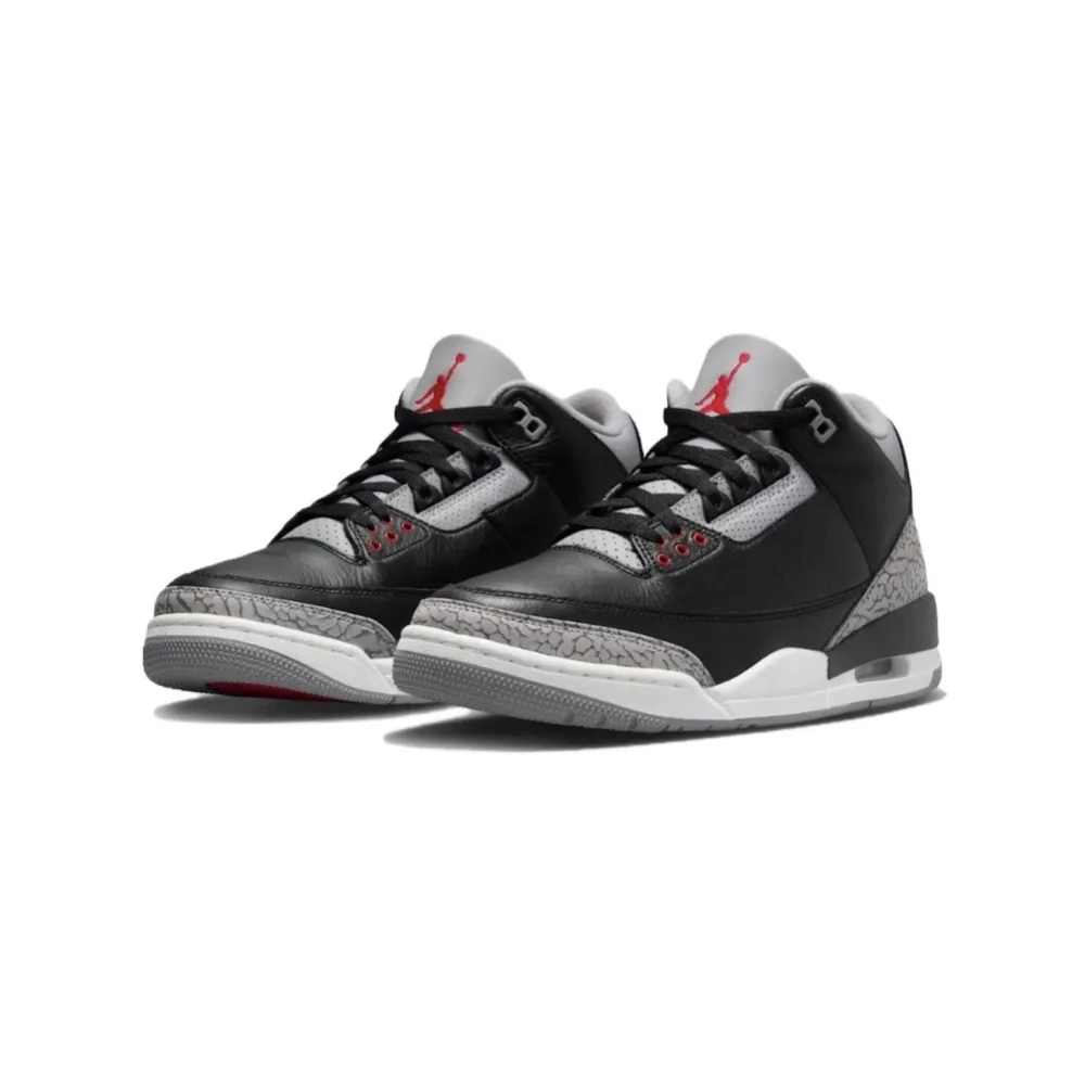 Air Jordan 3 AJ 3 黑爆裂紋 136064-010 歷史價格詳細信息