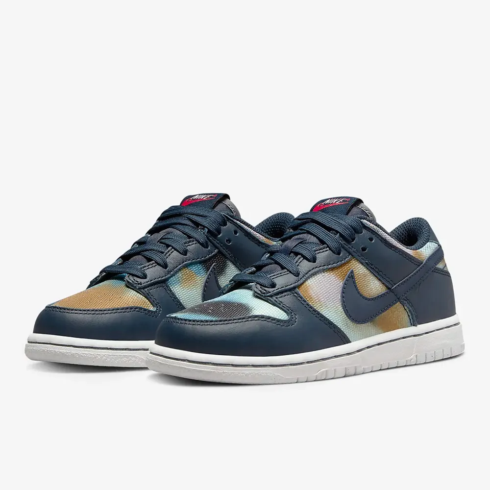 【NIKE】NIKE DUNK LOW SE 休閒鞋 童鞋 中大童 灰白綠-DQ6215001 歷史價格詳細信息