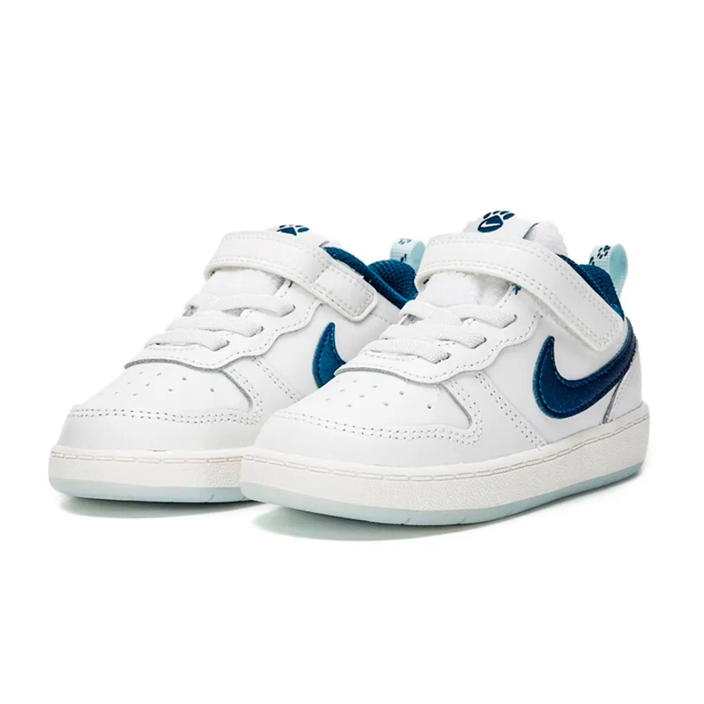NIKE COURT BOROUGH LOW 2 SE PSV 童鞋 中童 休閒鞋 魔鬼氈 FB1880-101 現貨 歷史價格詳細信息