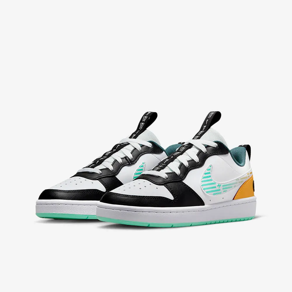 NIKE 童 COURT BOROUGH LOW 2 SE (PSV) 休閒鞋 -FB1880101 歷史價格詳細信息