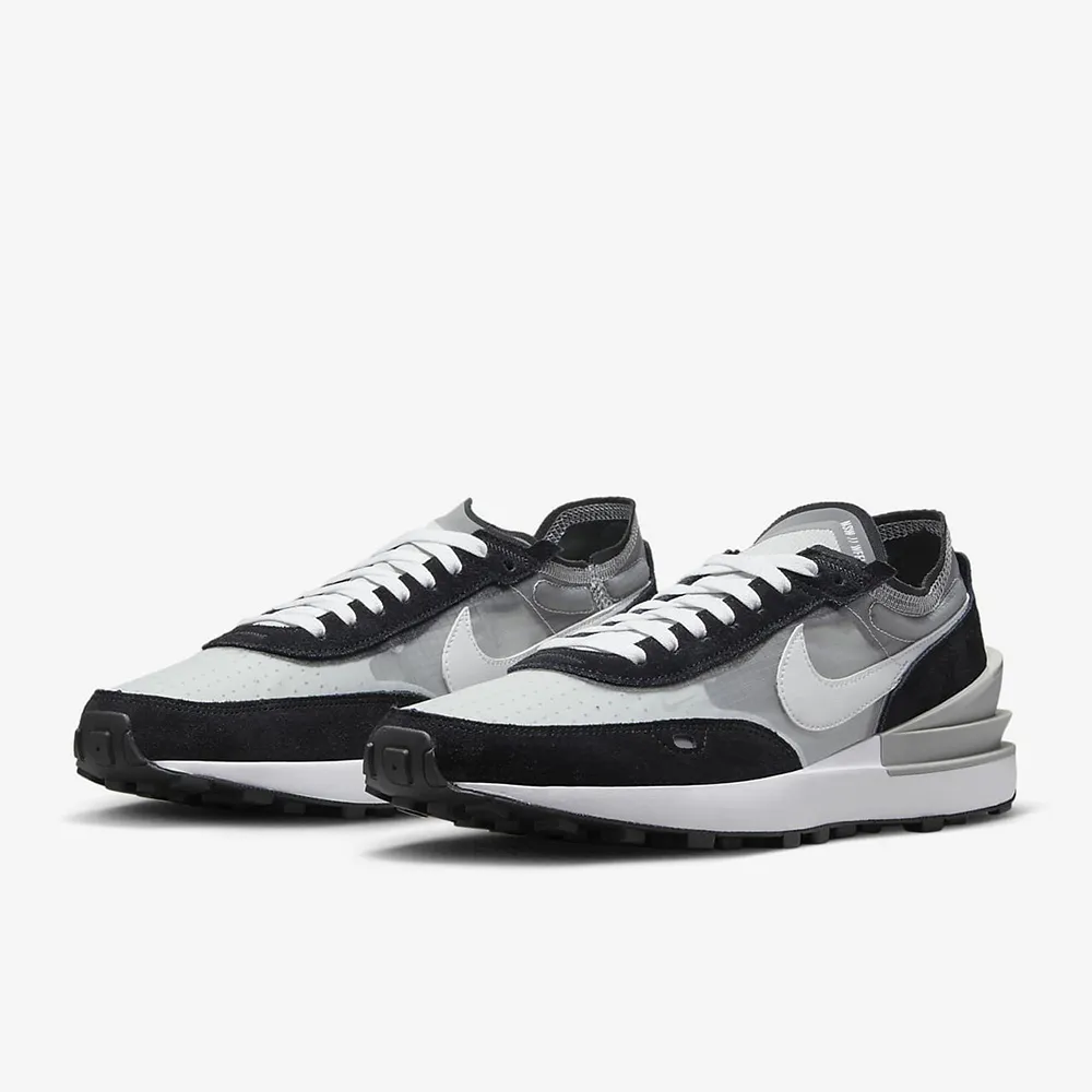 Nike Waffle One [DD8014-004] 男 休閒鞋 運動 復古 麂皮 解構 俐落 穿搭 灰 黑 歷史價格詳細信息