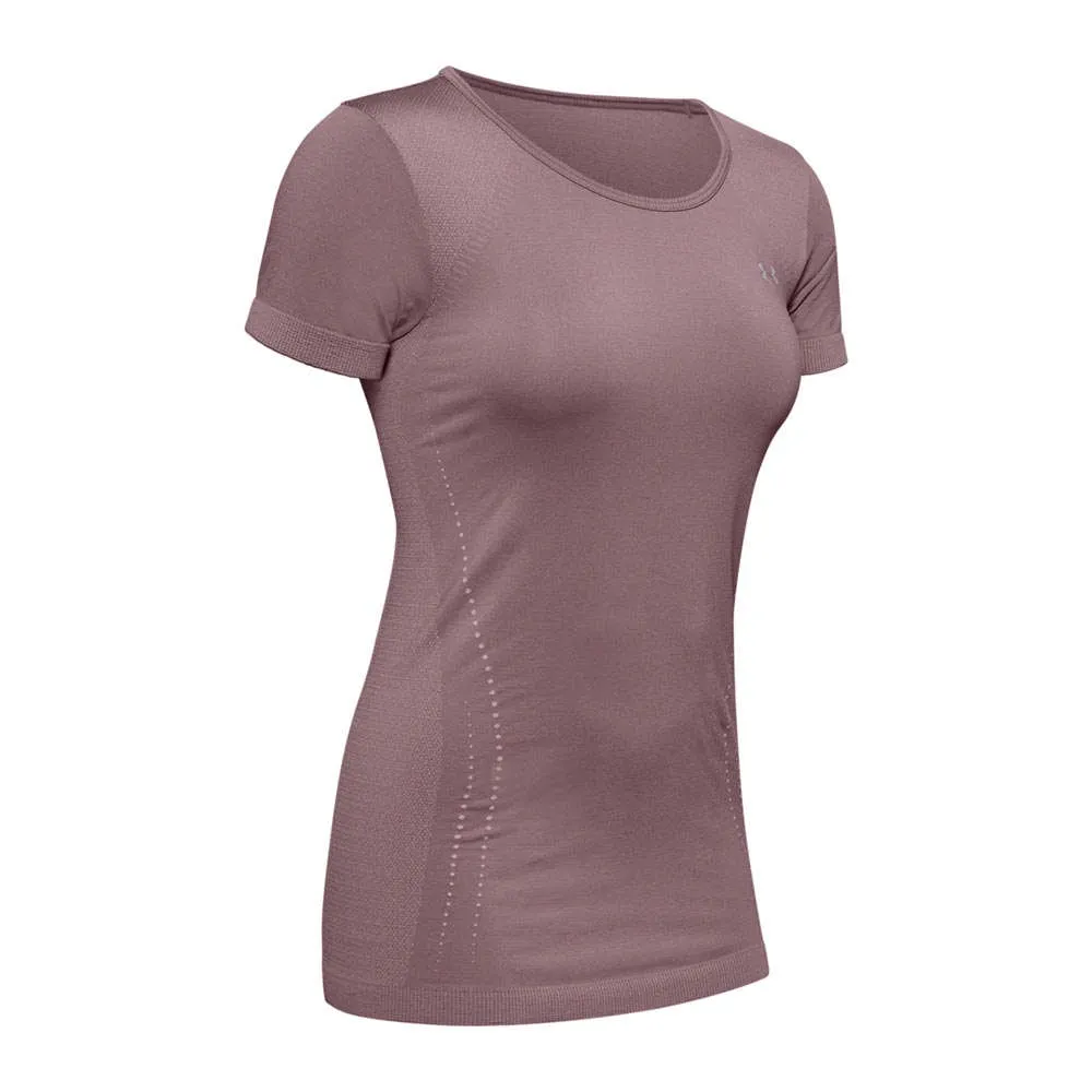Under Armour 短袖上衣 Seamless Grid 男 1376921-433 水藍 歷史價格詳細信息