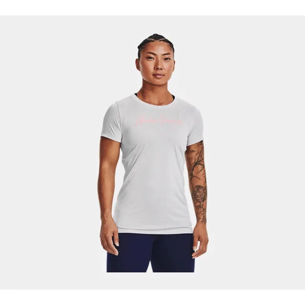 【UNDER ARMOUR】UA 女 Tech 短T-Shirt_1258568-045(灰) 歷史價格詳細信息