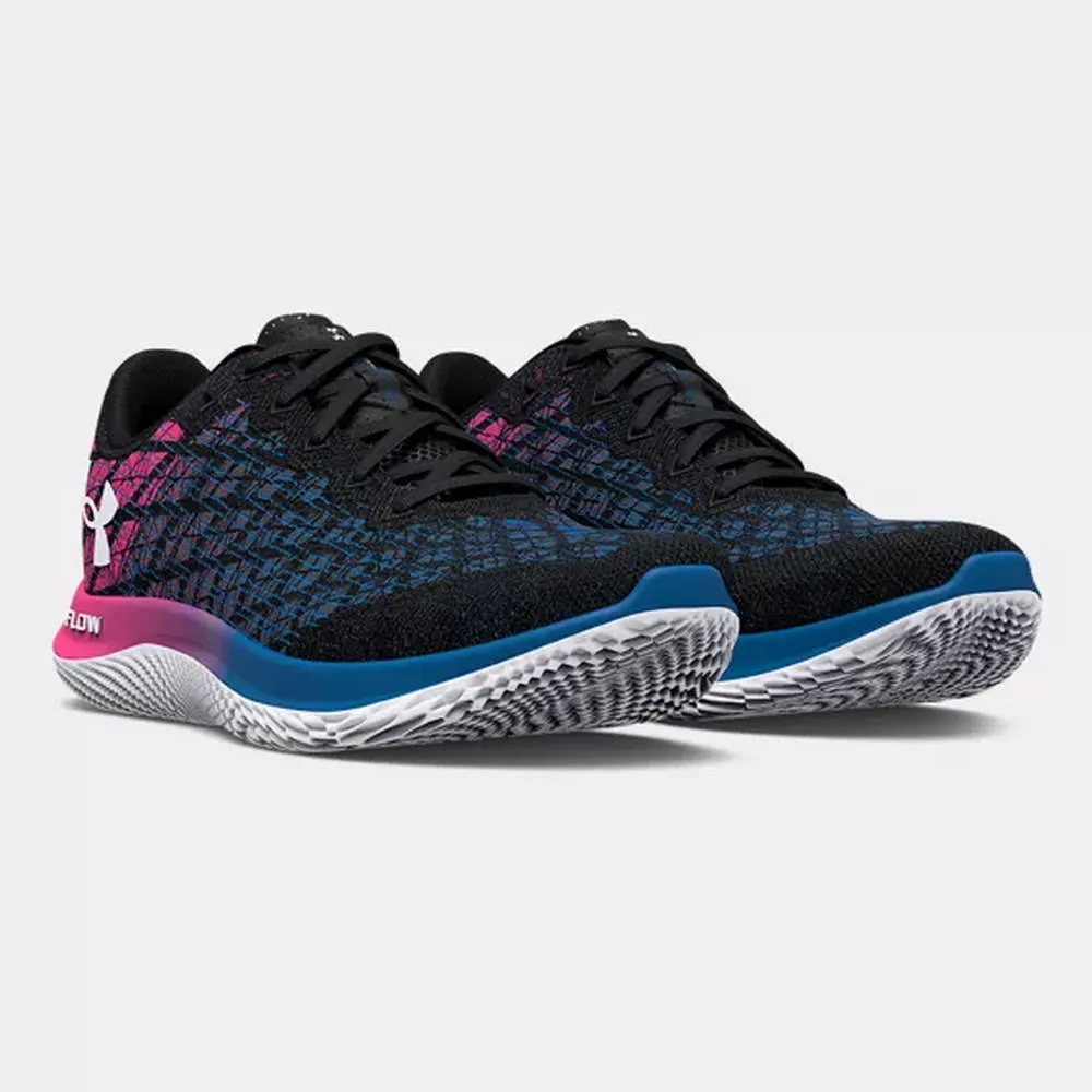 【UNDER ARMOUR】UA 女 FLOW Velociti SE休閒慢跑鞋 _3024017-003(黑) 歷史價格詳細信息