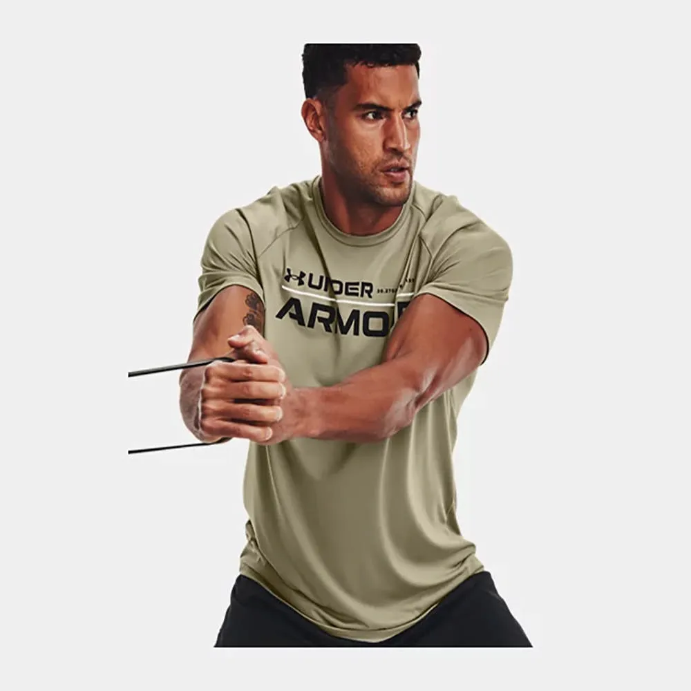 【UNDER ARMOUR】UA 男 Tech 2.0 短T-Shirt_1345317-012(灰) 歷史價格詳細信息