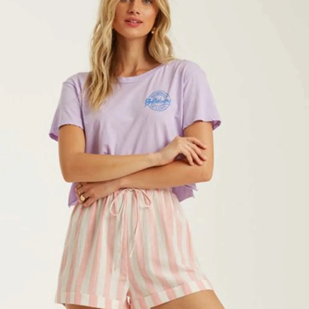 BILLABONG MON AMOR 休閒短褲 條紋粉-6508280GPE 歷史價格詳細信息