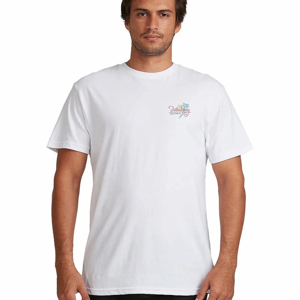 BILLABONG SURF GOODS TEE 男 短袖T恤 9508006WHT 白 歷史價格詳細信息