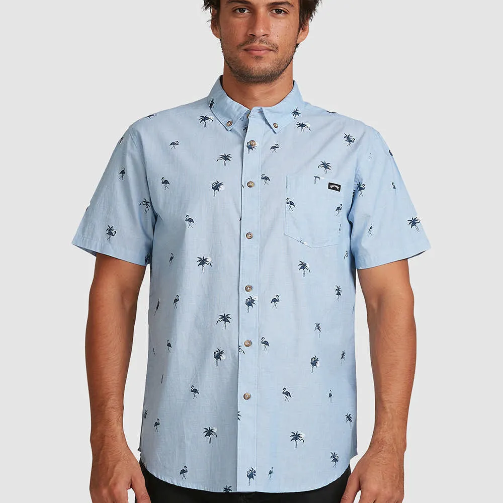 BILLABONG SUNDAYS FLORAL SS 男 短袖襯衫 9508209AQB 水藍 歷史價格詳細信息