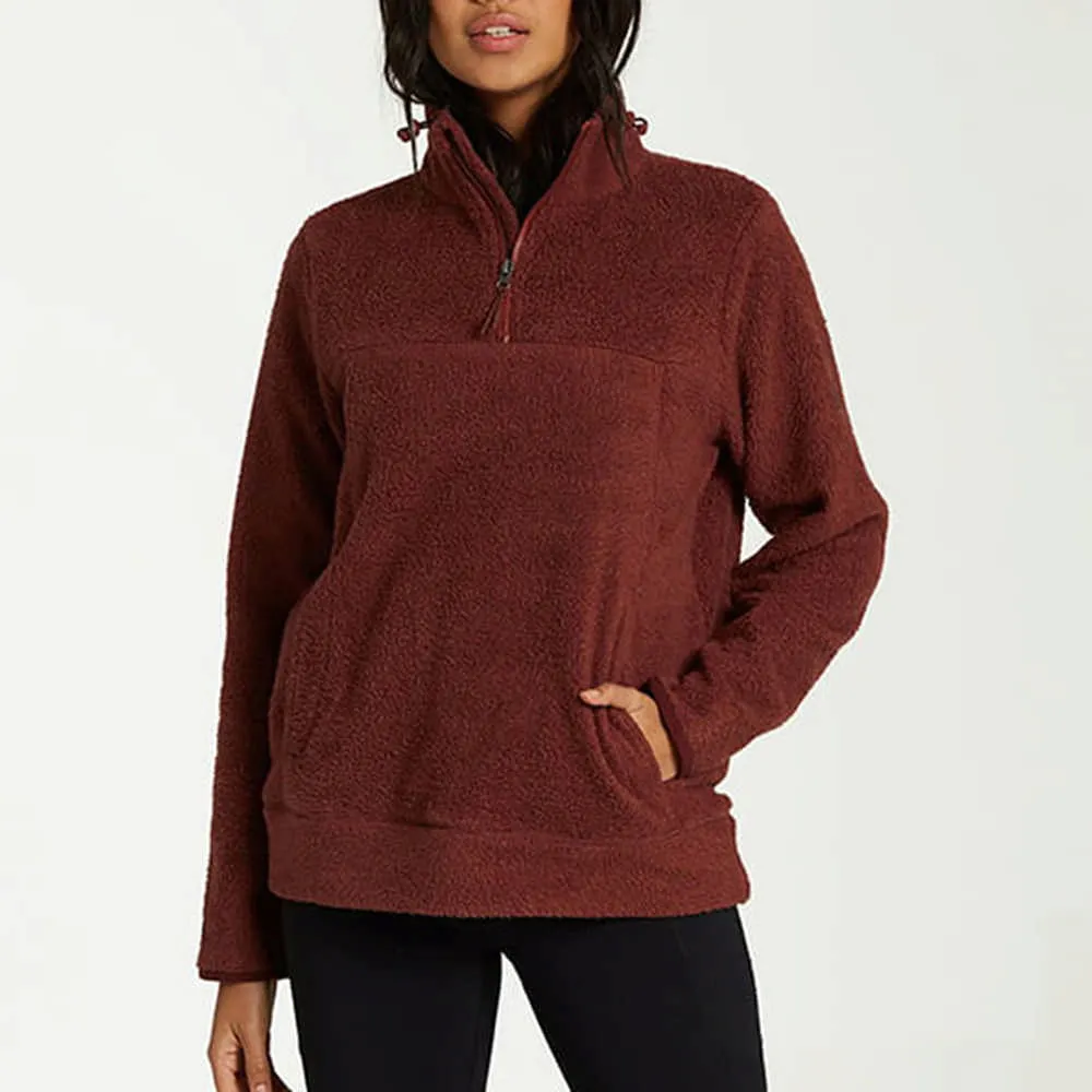 BILLABONG BOUNDARY PO 防潑保暖刷毛半開襟連帽長上衣 M640QBBOBHE 黑 歷史價格詳細信息