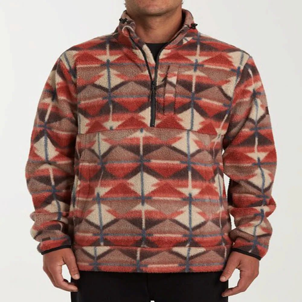 BILLABONG BOUNDARY PO 防潑保暖刷毛半開襟連帽長上衣 M640QBBOBHE 黑 歷史價格詳細信息