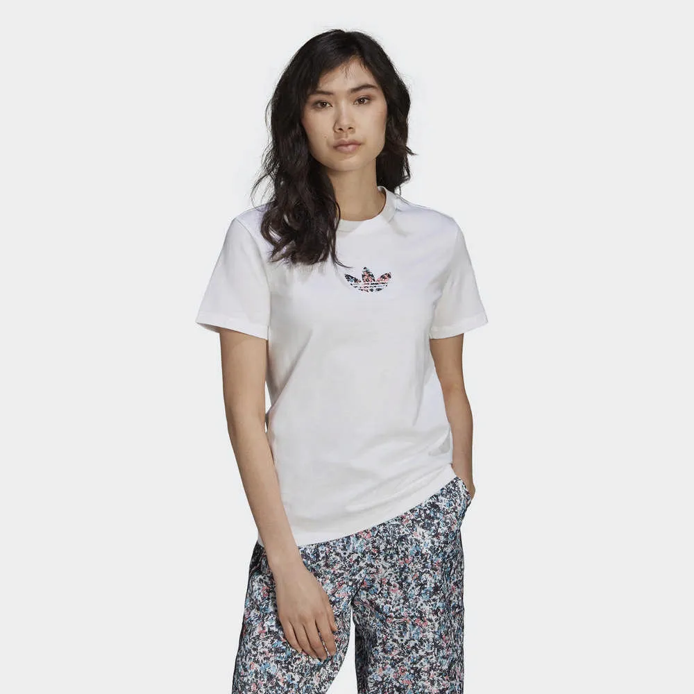 Adidas T-SHIRT 女款 紫色 寬鬆 短版 休閒 運動 百搭 柔軟 復古 短袖 上衣 IP8973 歷史價格詳細信息
