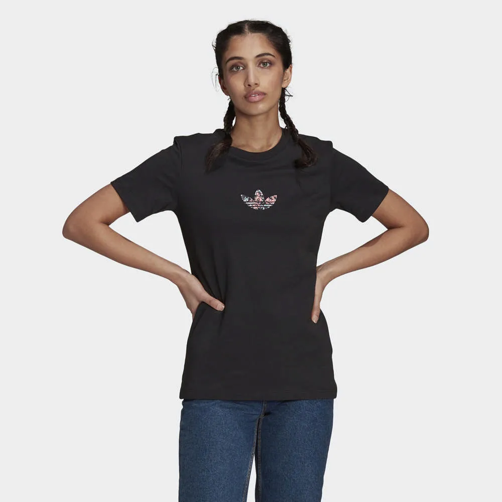 Adidas T-SHIRT 女款 紫色 寬鬆 短版 休閒 運動 百搭 柔軟 復古 短袖 上衣 IP8973 歷史價格詳細信息