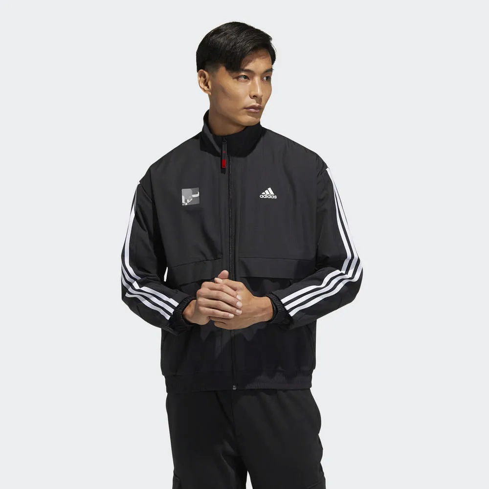 ADIDAS 休閒外套 CNY LITE WVJK 男 HC0266 黑色 歷史價格詳細信息