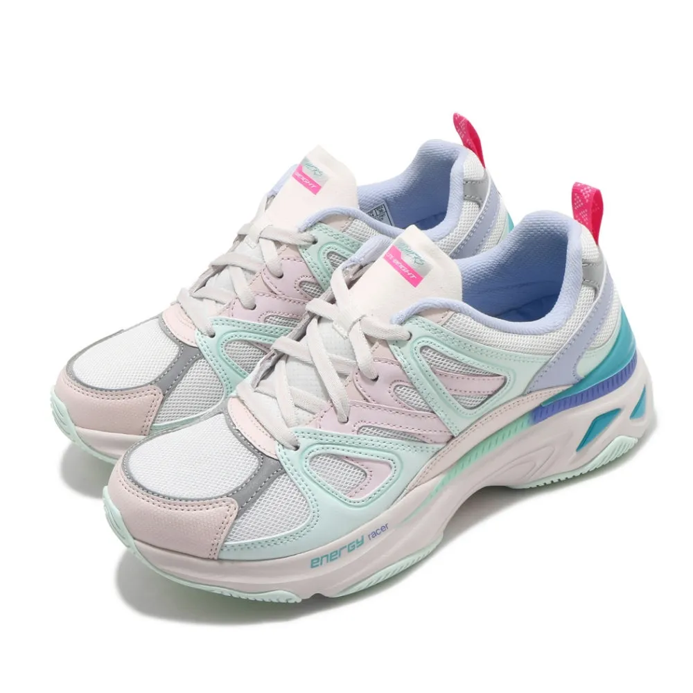 Skechers 休閒鞋 Energy 女鞋 記憶鞋墊款 厚底 增高 穿搭 老爹鞋 現貨在庫 多色任選 【ACS】 歷史價格詳細信息