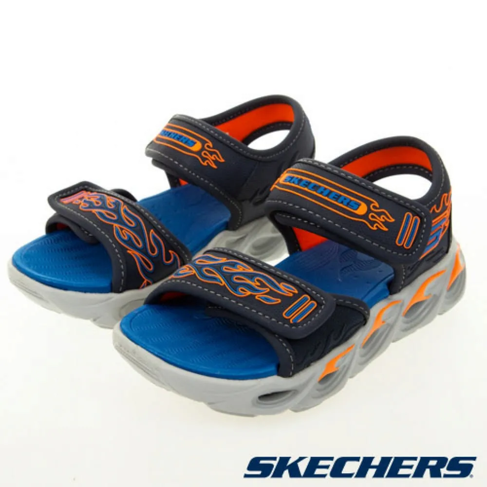 【SKECHERS】中大童 THERMO-FLASH 休閒鞋-400103LBKRD 歷史價格詳細信息