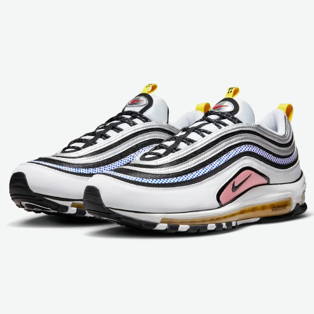 Nike Air Max 97 男 銀藍 運動 子彈 氣墊 休閒鞋 DJ0717-001 歷史價格詳細信息