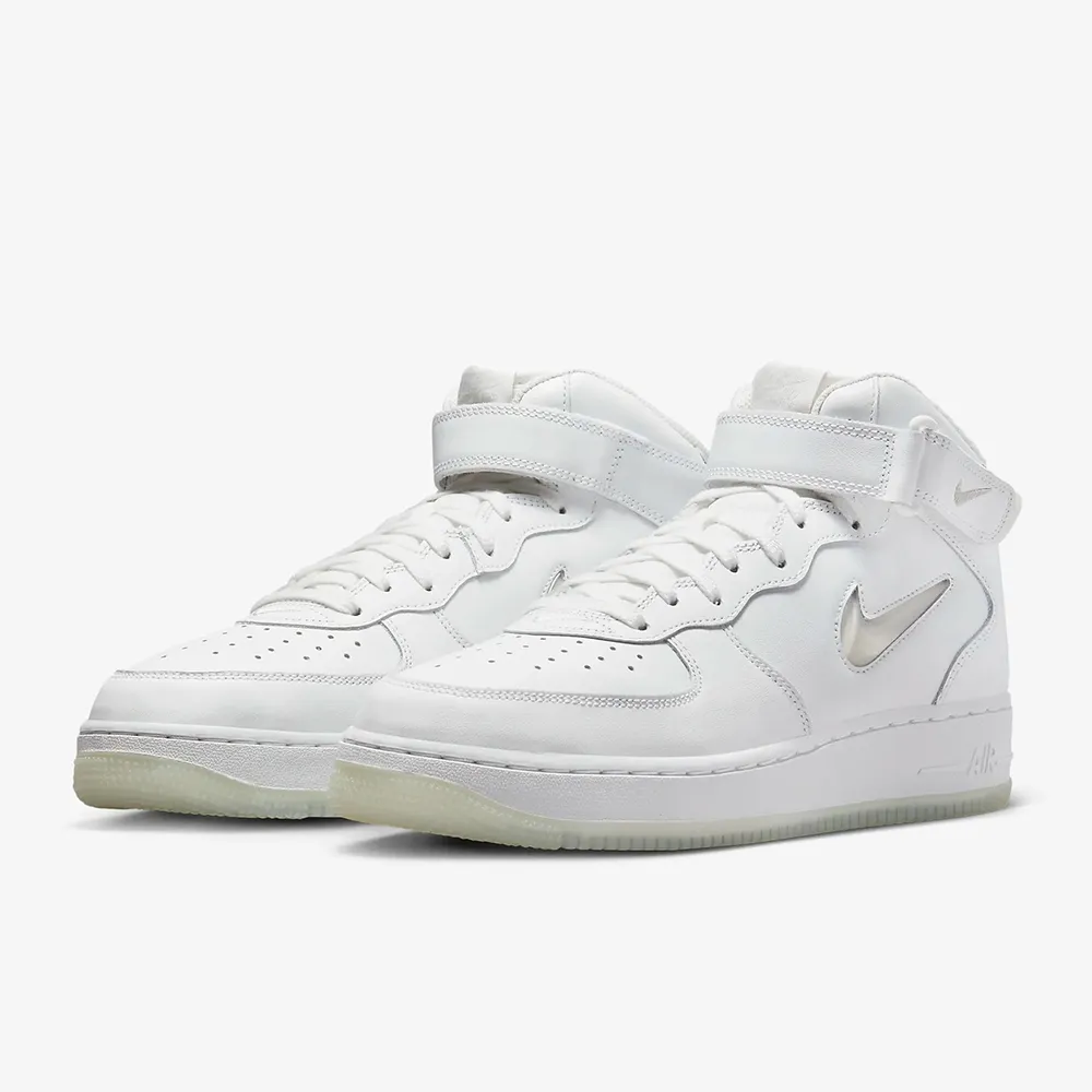 Nike Air Force 1 Mid 運動 男鞋 經典款 皮革 質感 簡約 球鞋 穿搭 全白 CW22891 歷史價格詳細信息