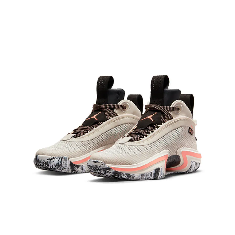 Nike 籃球鞋 Air Jordan XXXVII GS 大童鞋 女鞋 白 Siren Red 碳板 運動鞋 DD7421-100 歷史價格詳細信息