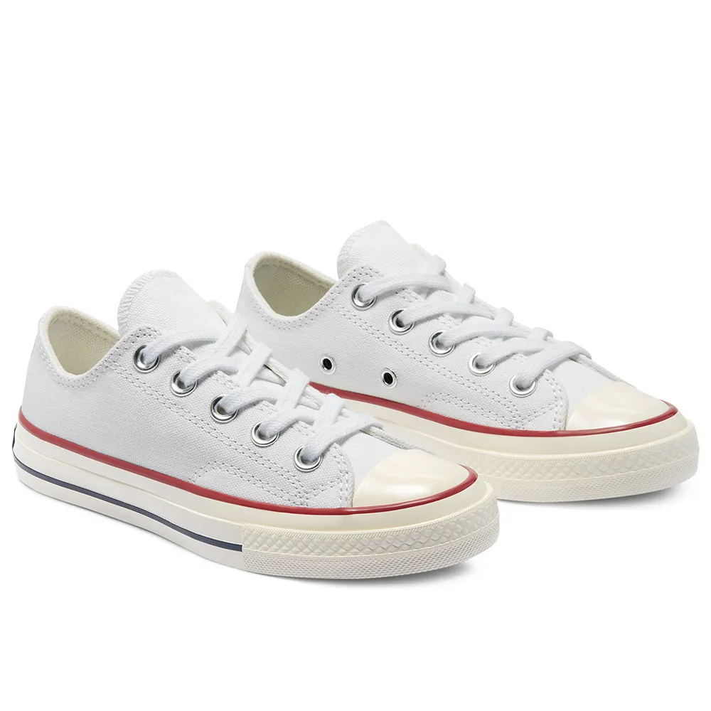 CONVERSE-中大童低筒休閒鞋.帆布鞋-368988C-白色 Chuck’70 三星標 歷史價格詳細信息
