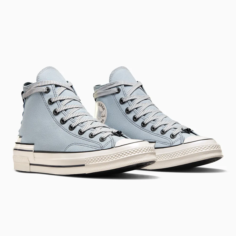 【CONVERSE】CHUCK 70 HACKED HEEL HI 高筒 休閒鞋 男鞋 女鞋 解構鞋 藍色-A07983C 歷史價格詳細信息