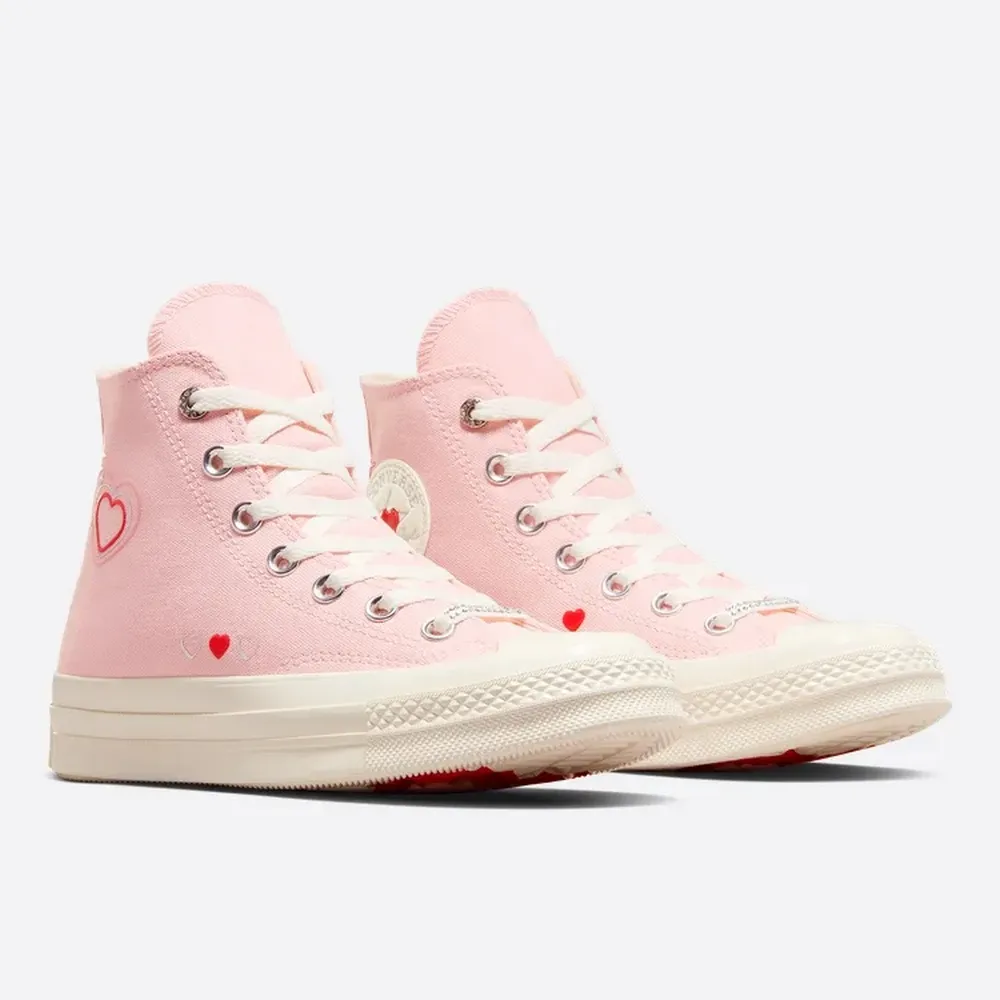 Converse Chuck 70 Hi 粉紅 高筒 女鞋 帆布鞋 1970 休閒鞋【ACS】(US8) 歷史價格詳細信息