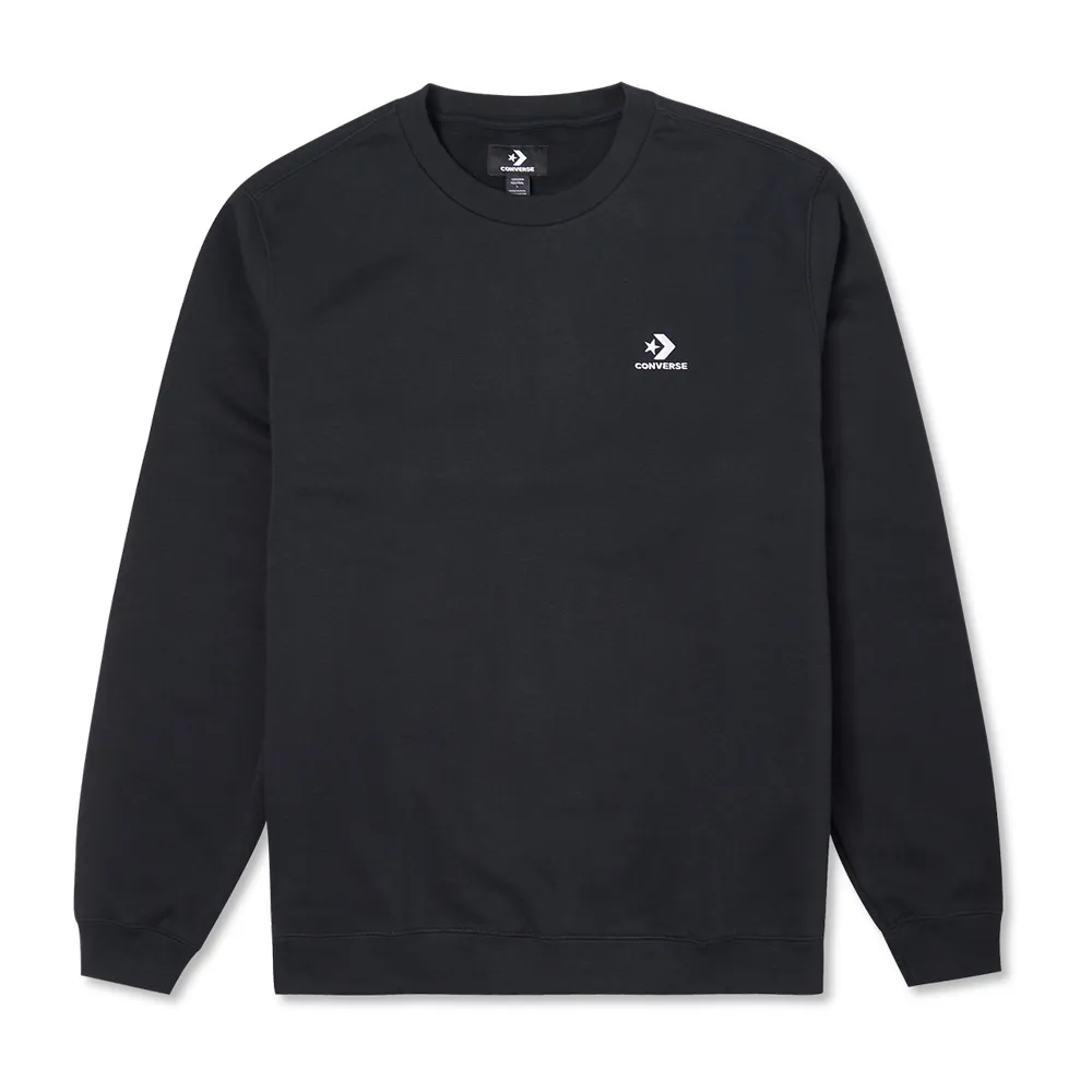 CONVERSE 長袖上衣 STAR CHEVRON CREW BB 中性款 10024510-A01 黑 歷史價格詳細信息