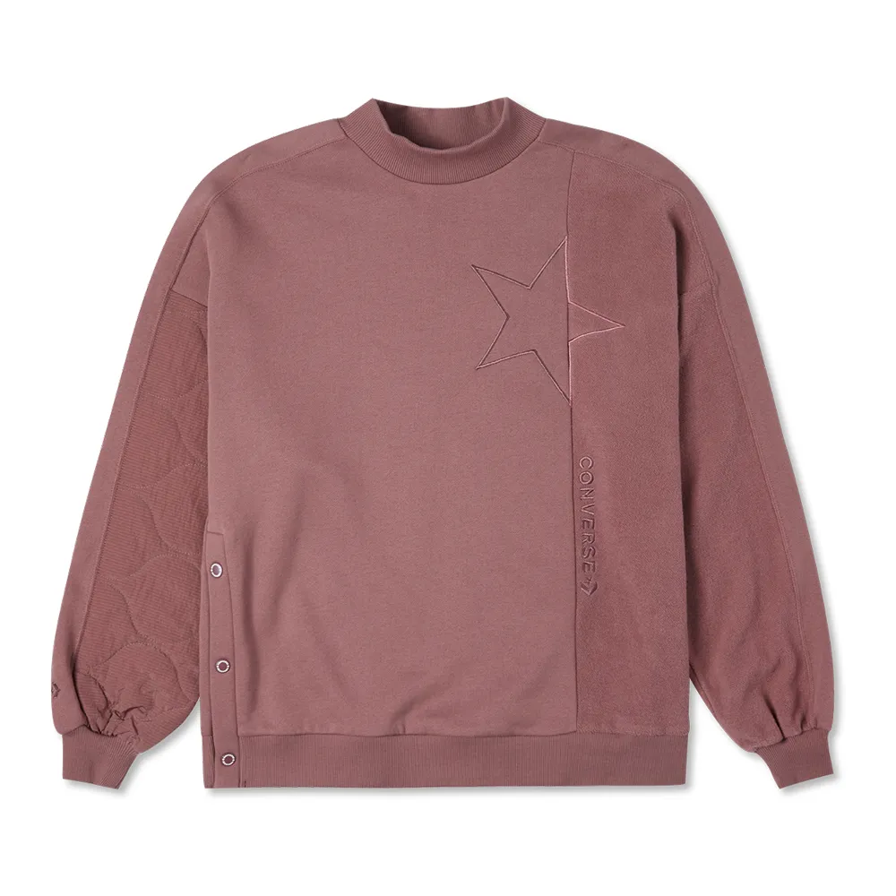 【CONVERSE】COZY UTILITY CREW 長袖上衣 大學T 女 白色-10025056-A01 歷史價格詳細信息