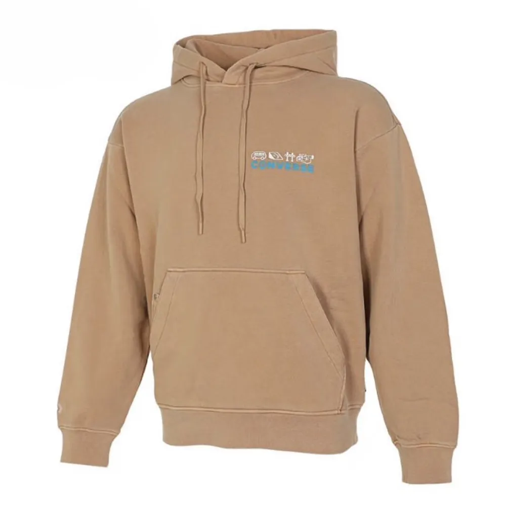 【CONVERSE】SKATE HOODIE 連帽上衣 女 灰白色-10026555-A02 歷史價格詳細信息