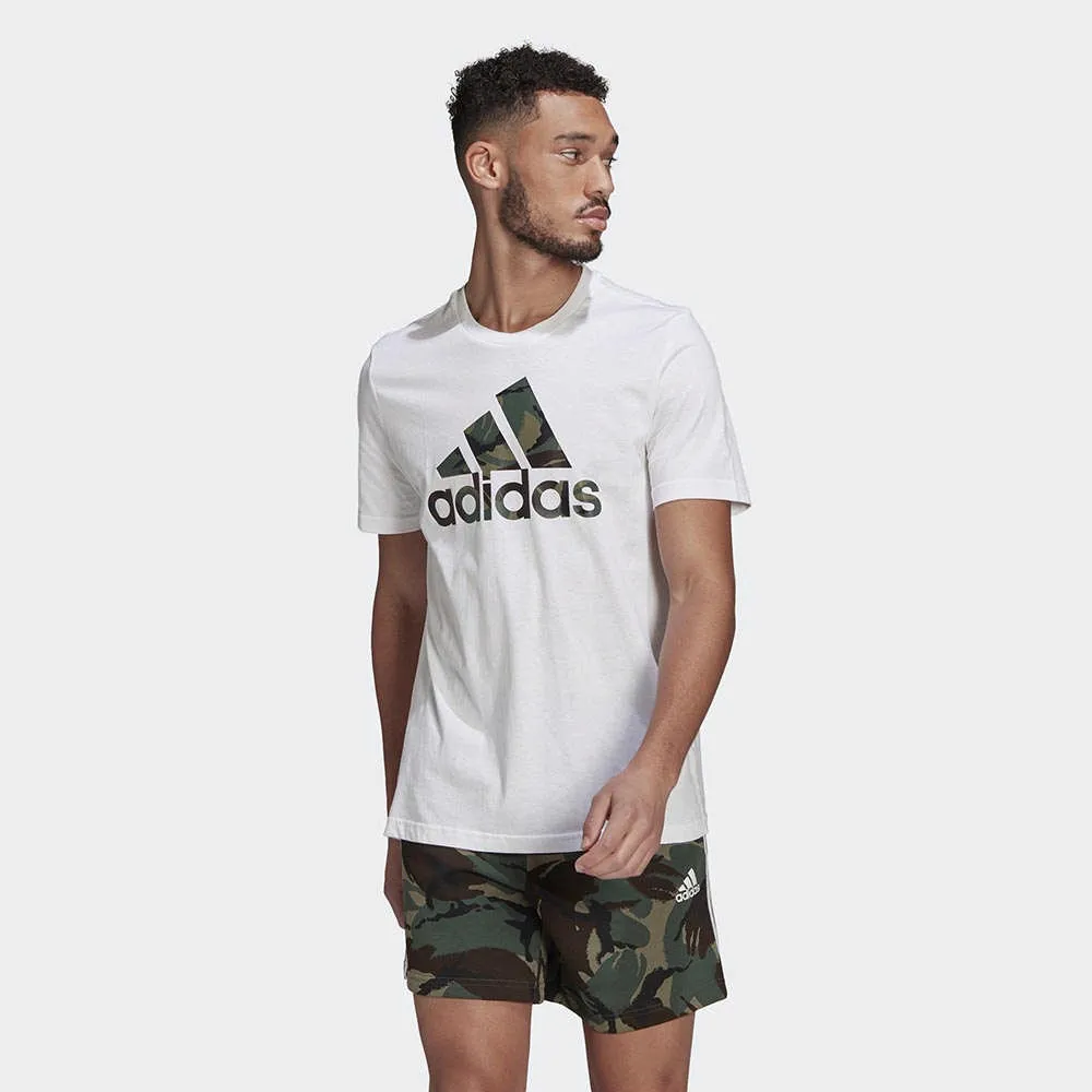 Adidas M Camo Bos T IW2671 男 短袖 上衣 T恤 運動 休閒 迷彩LOGO 基本款 黑 歷史價格詳細信息