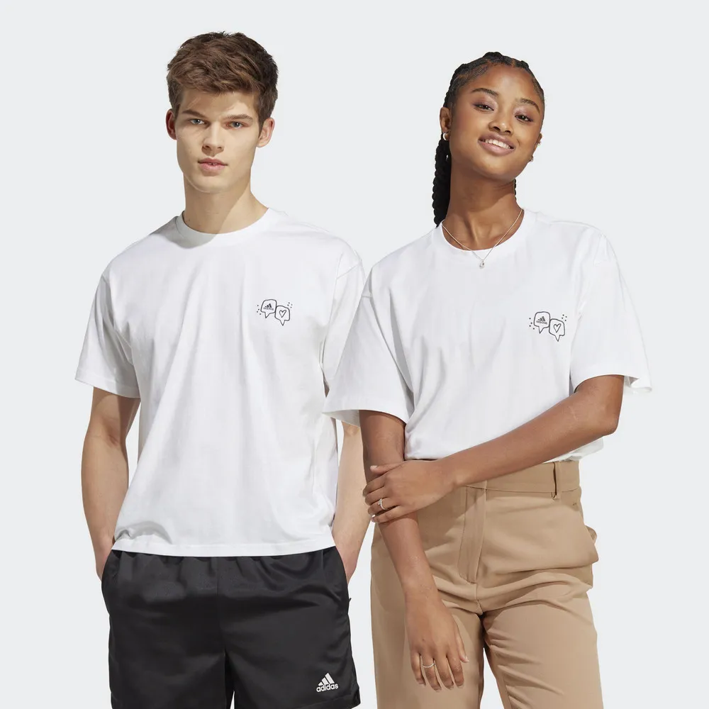 ADIDAS U VDAY T 男女短袖上衣 GL3487 紅 歷史價格詳細信息