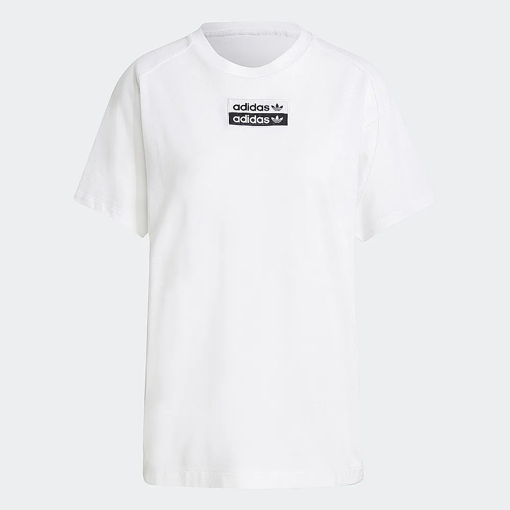 ADIDAS R.Y.V. 女短袖上衣 ED7429 白 歷史價格詳細信息