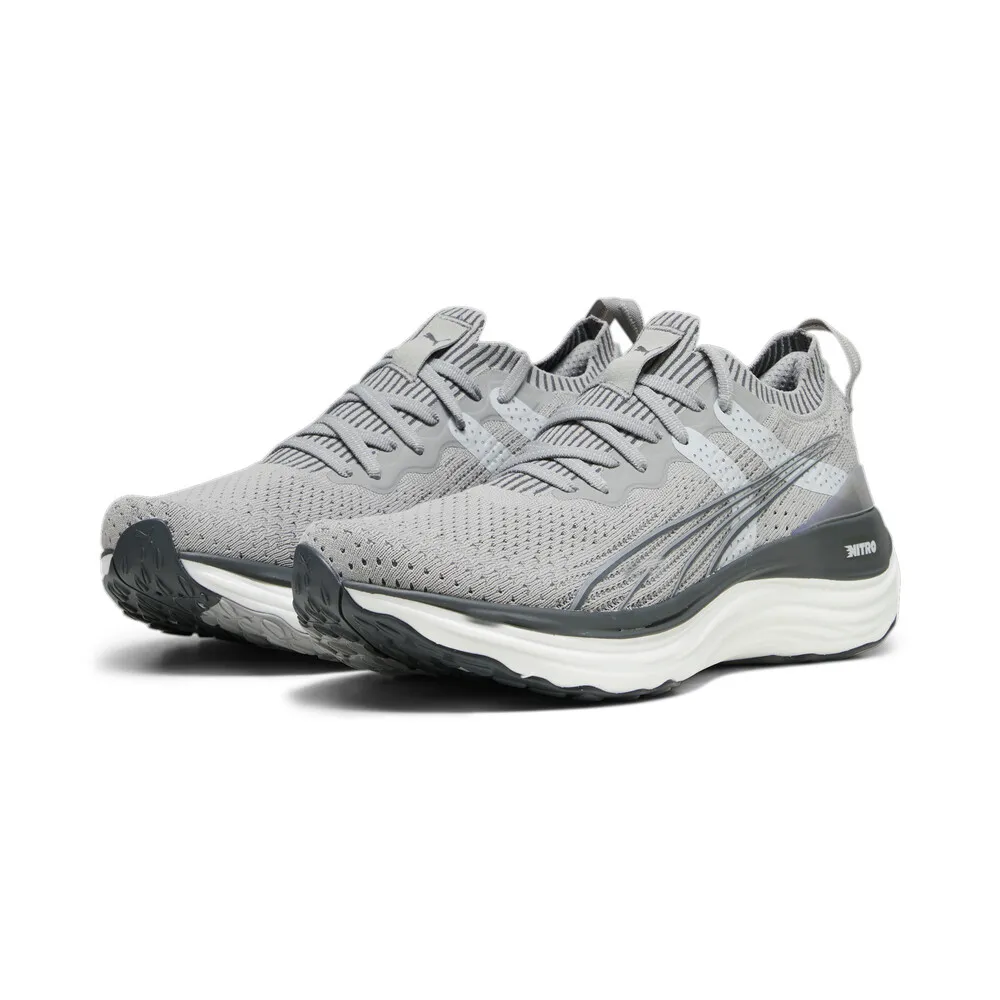 Puma 慢跑鞋 ForeverRun Nitro Knit 全黑 黑  氮氣中底 針織 男鞋 ACS 37913901 歷史價格詳細信息