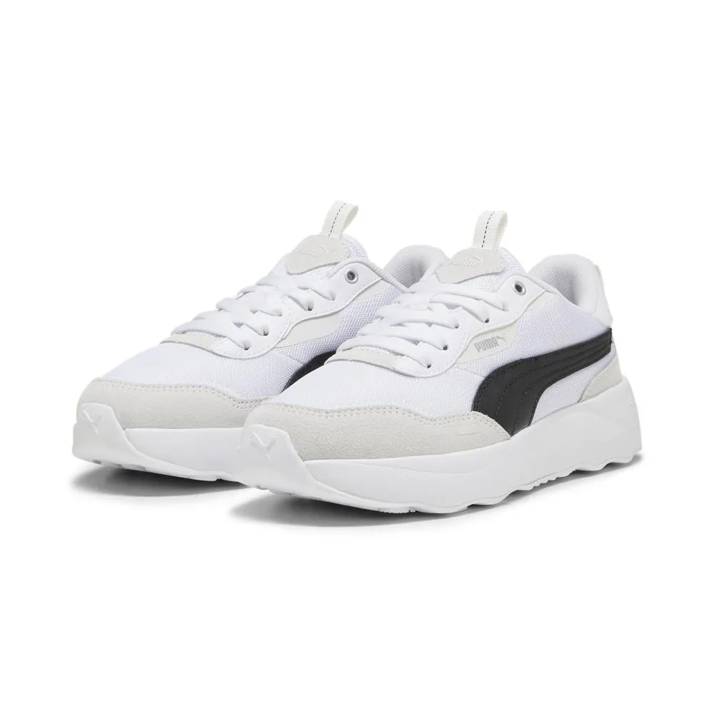 【PUMA】休閒鞋 運動鞋 女鞋 Runtamed Platform 黑色(39232403) 歷史價格詳細信息