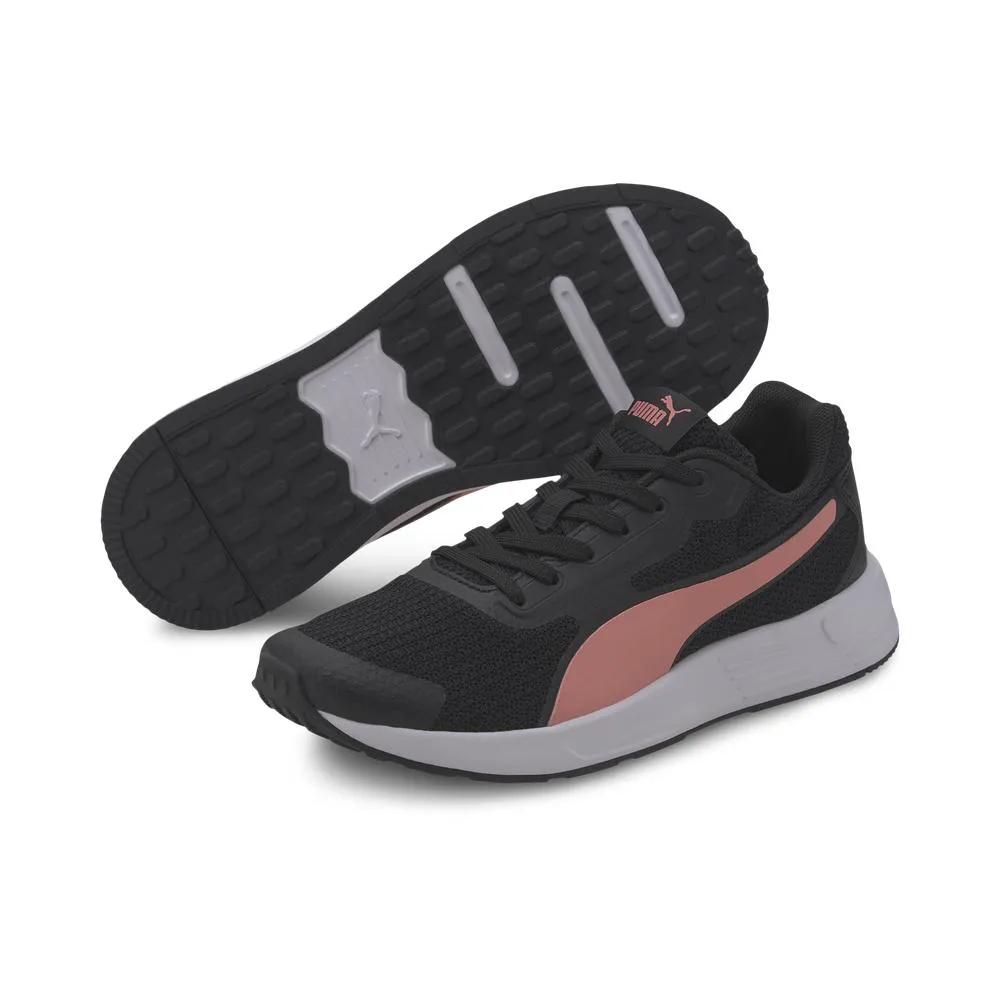 PUMA Taper Jr 鞋帶款 運動鞋 大童鞋 黑白 NO.R6178 歷史價格詳細信息