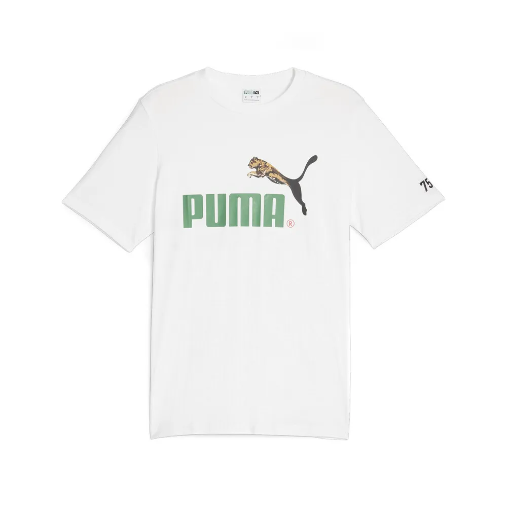 Puma 短袖 NO.1 Logo 男女款 白 短T E.SO瘦子 著用款 【ACS】 62218202 歷史價格詳細信息