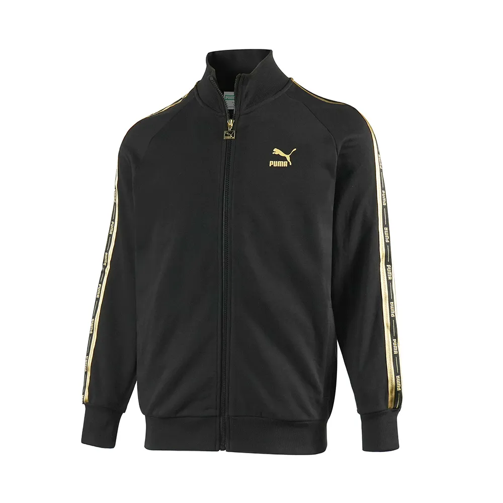 【PUMA】流行系列Golden Sprint長褲(M) 長褲 男 黑色-62582301 歷史價格詳細信息